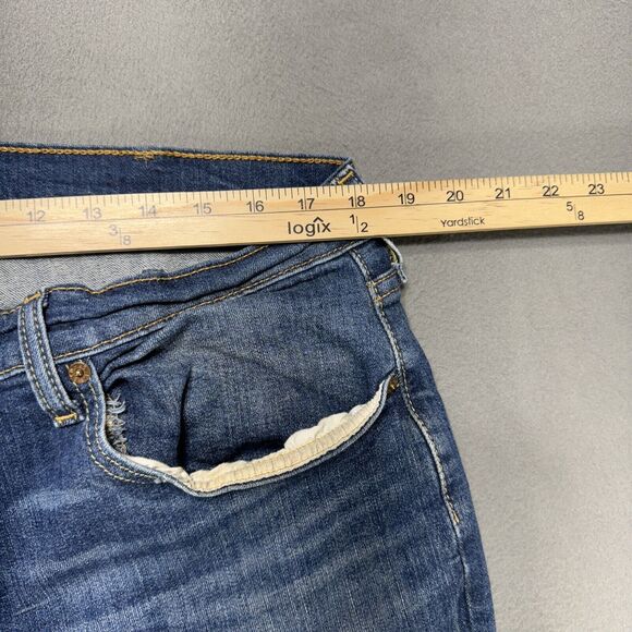 Levis 559 Jeans Mens 38x32‎ Blue Straight Grunge American Western Workwear Denim - Picture 3 of 12